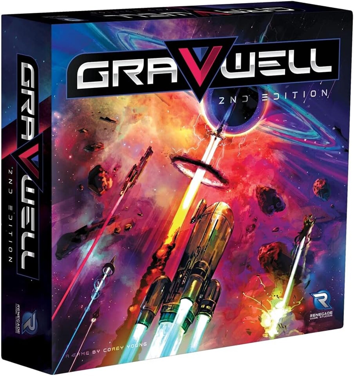 Renegade Game Studios: Gravwell 2nd Edition, Board Game, Ages 10+, 2-6 Players
